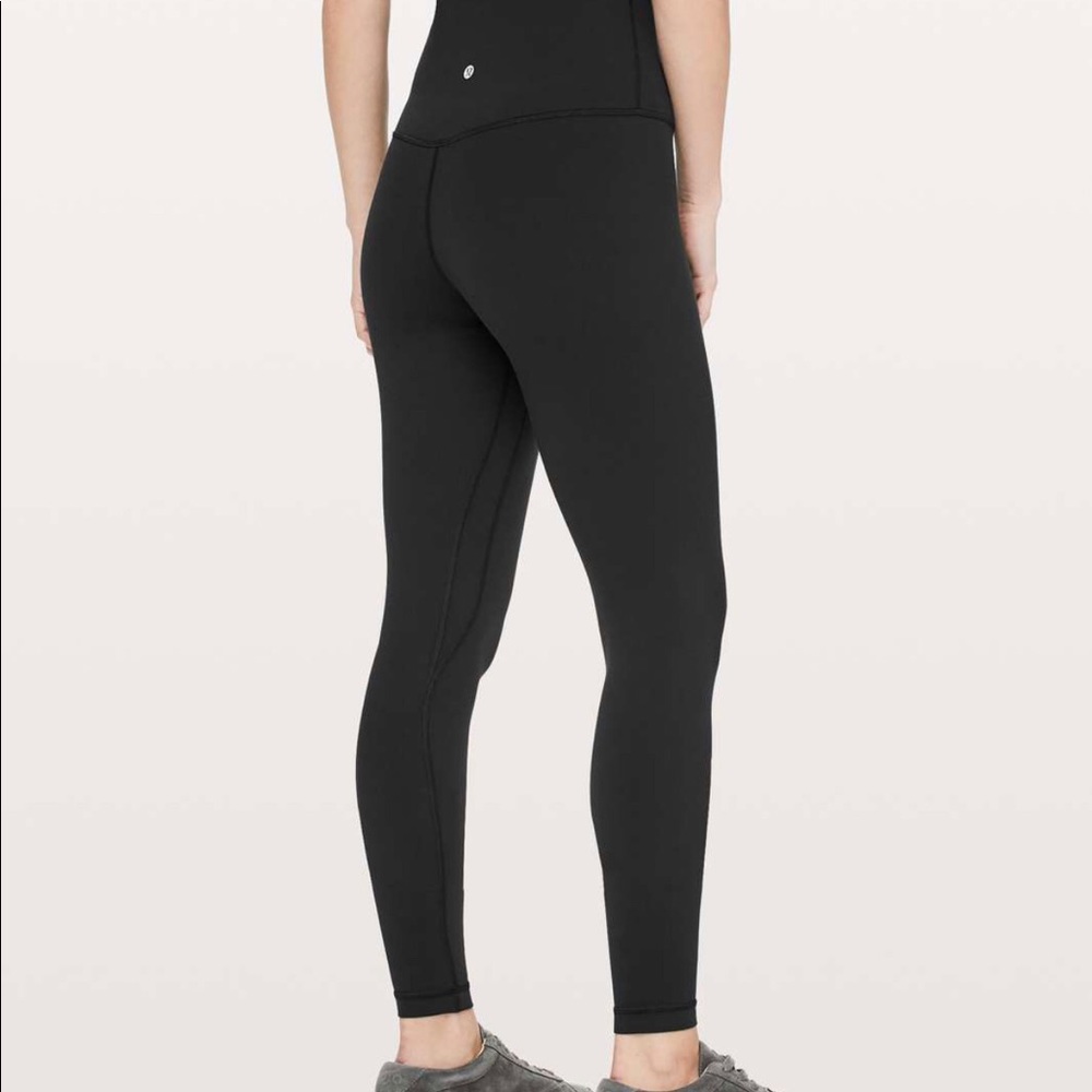 lulu lemon align leggings in black